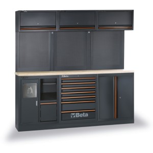 Combinazione arredo officina C45PRO