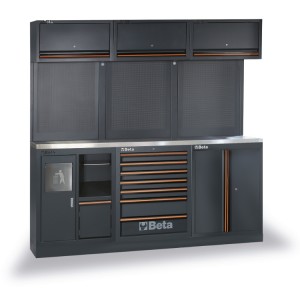 Combinazione arredo officina C45PRO