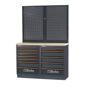 Combinazione banchi arredo officina C45PRO