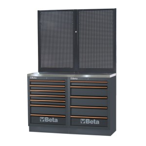 Combinazione banchi arredo officina C45PRO