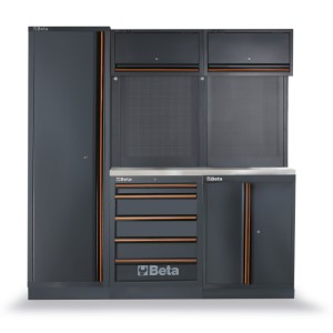 Combinazione arredo officina C45PRO