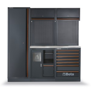 Combinazione arredo officina C45PRO