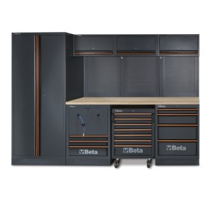 Combinazione arredo officina C45PRO