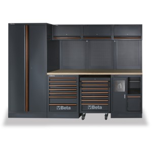 Combinazione arredo officina C45PRO