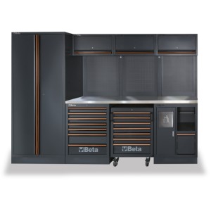 Combinazione arredo officina C45PRO